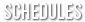 Schedules