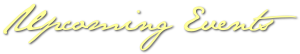 Upcoming Events